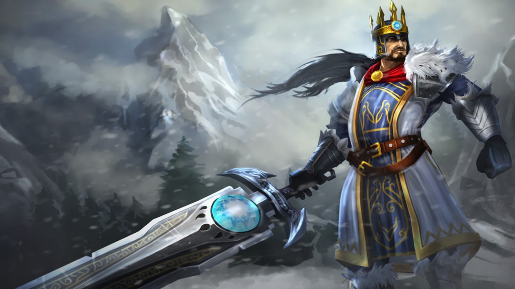 league of legends tryndamere sword