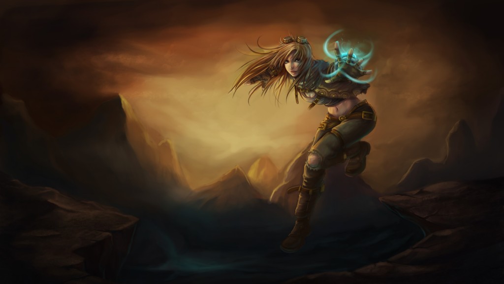 Female Ezreal Fanart Wallpaper - LeagueSplash